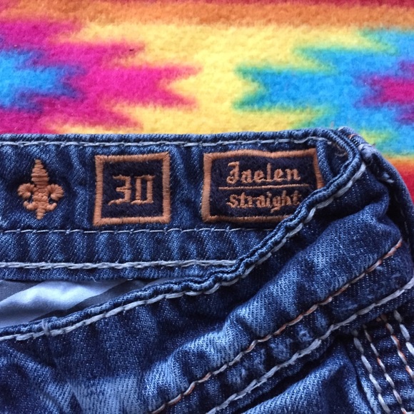 Rock Revival Jaelen Straight Mens Jeans SOLD OUT - Picture 4 of 8